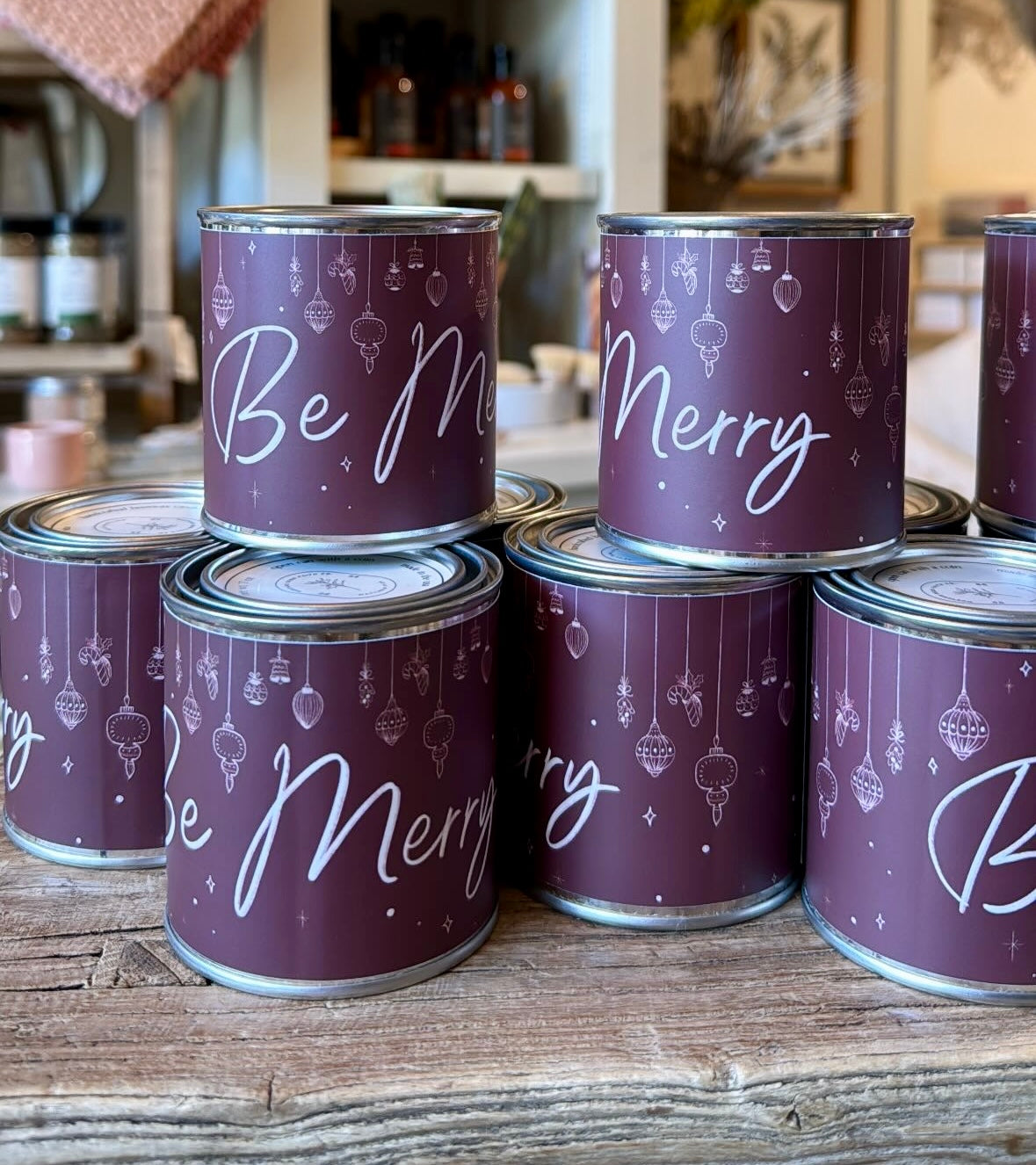 Paint Can Candles
