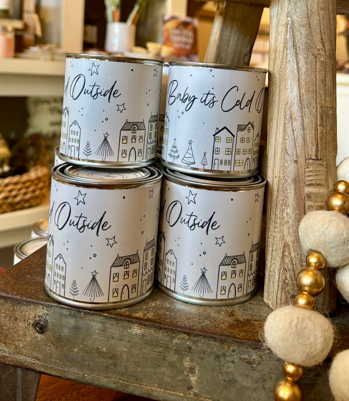 Paint Can Candles