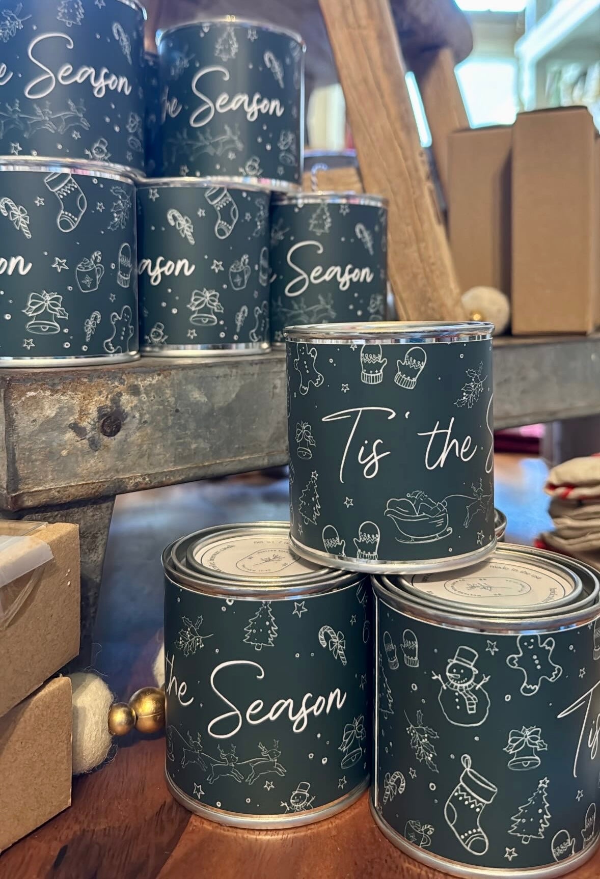 Paint Can Candles