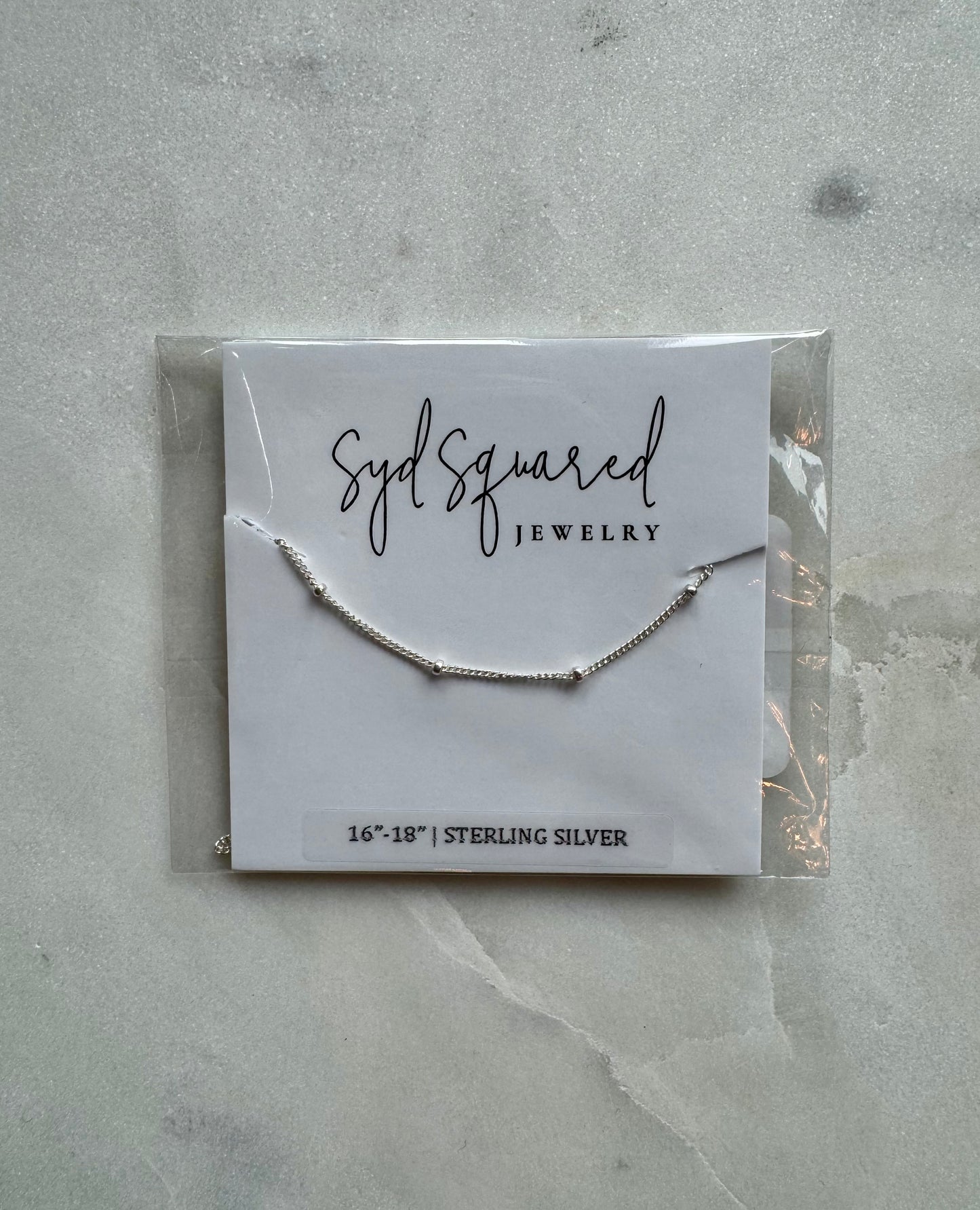 Satellite Chain Necklace - S