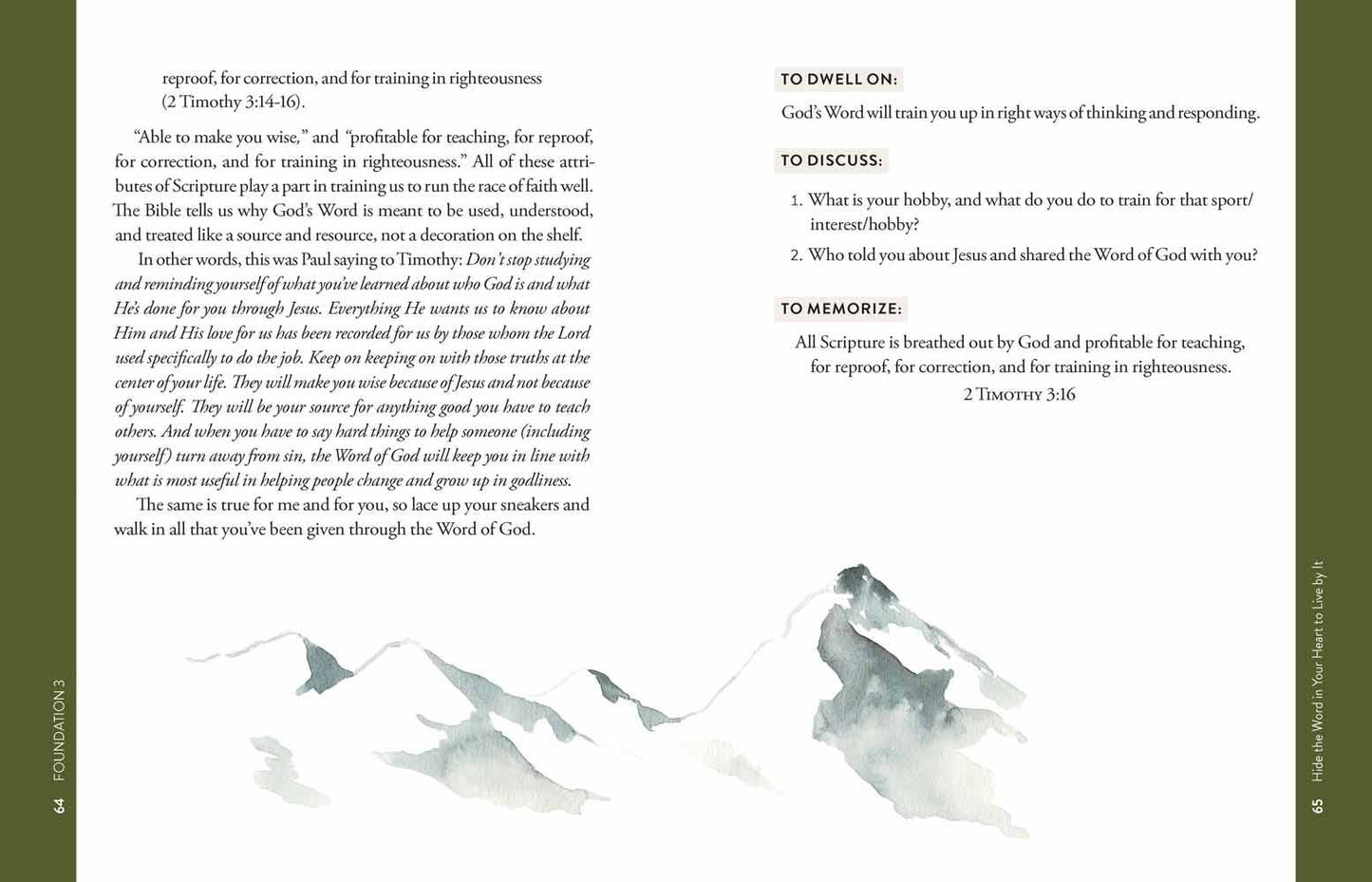 Foundations: 12 Biblical Truths to Shape a Family Book