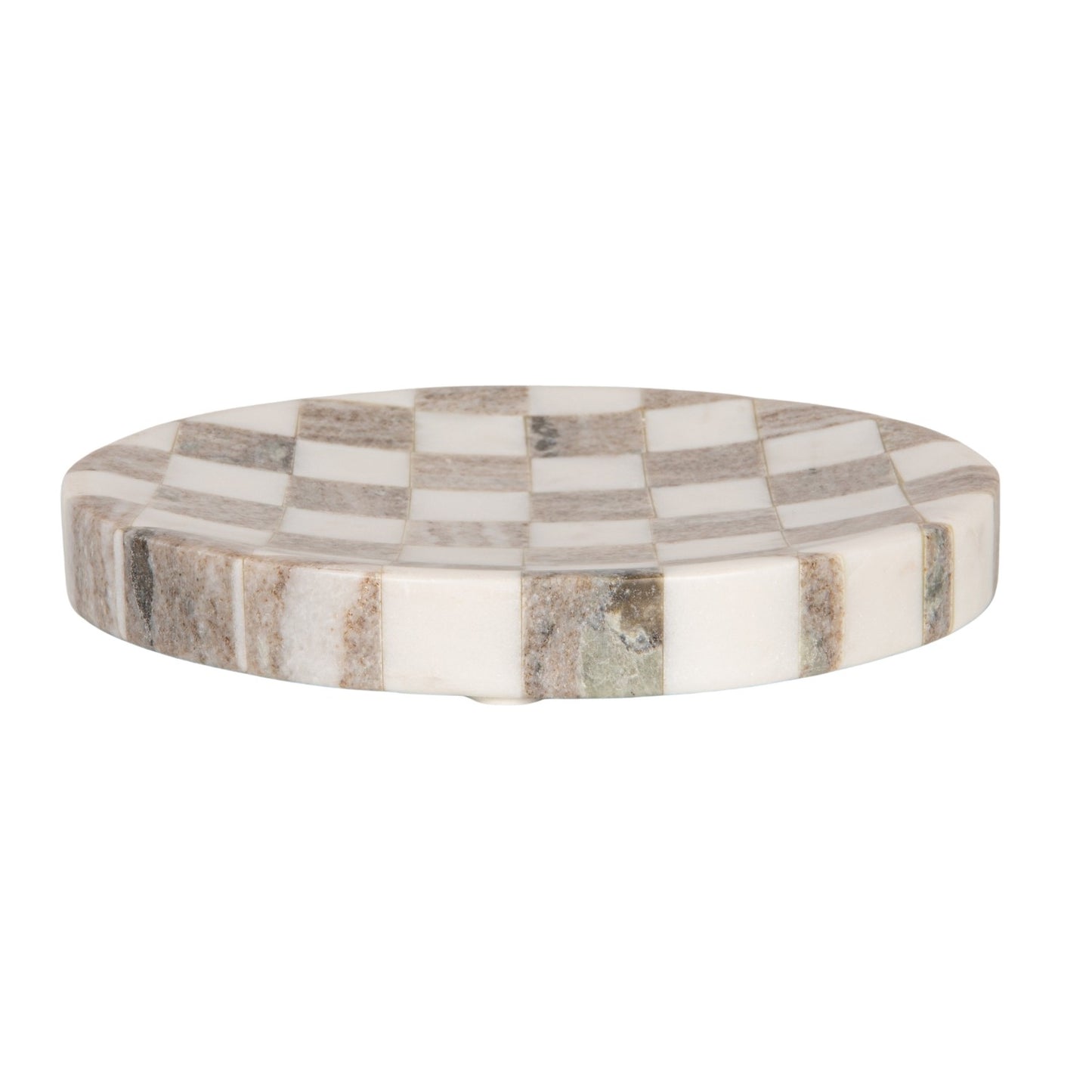 Marble Checkered Serving Tray