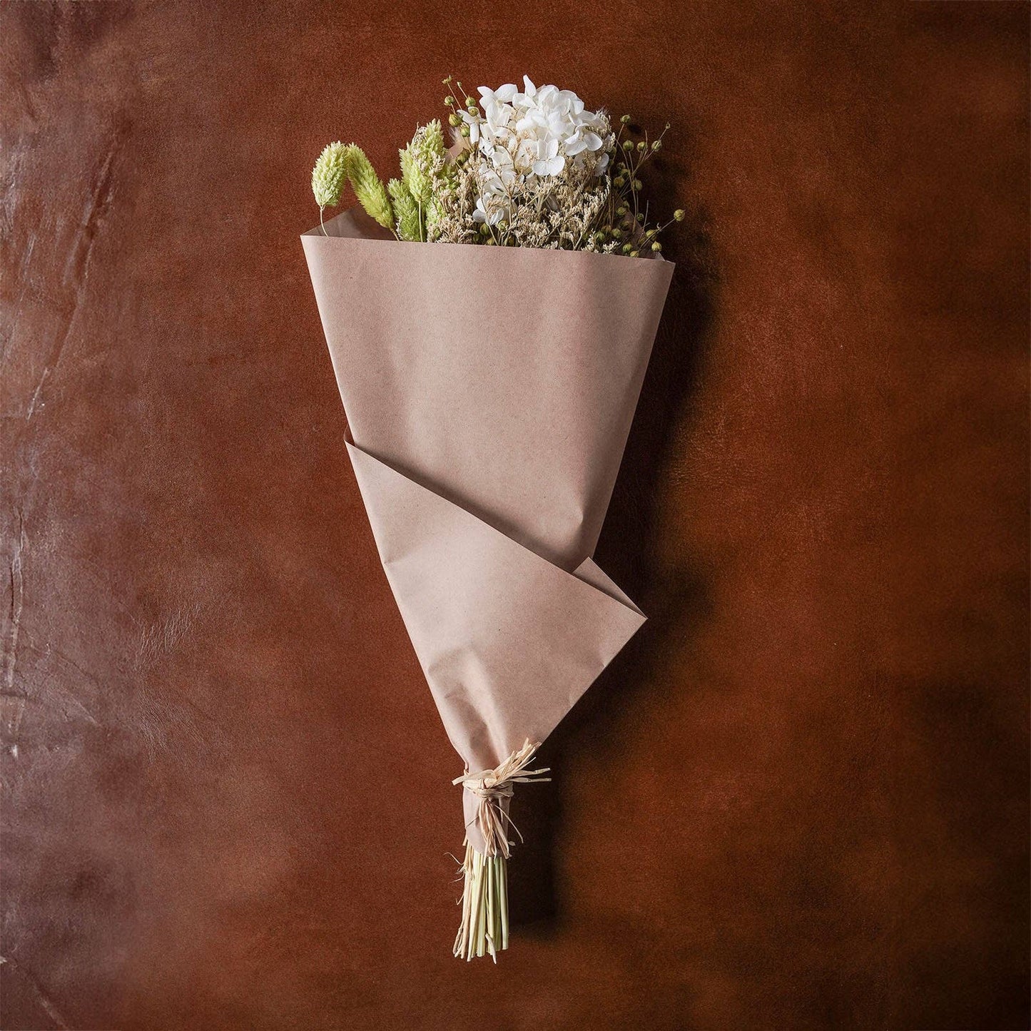 Mixed Dried Grasses and Multicolor Florals