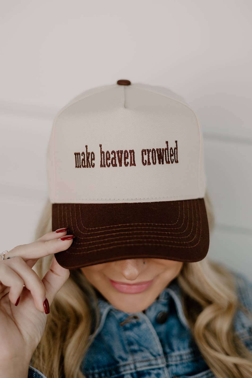 Make Heaven Crowded Cap