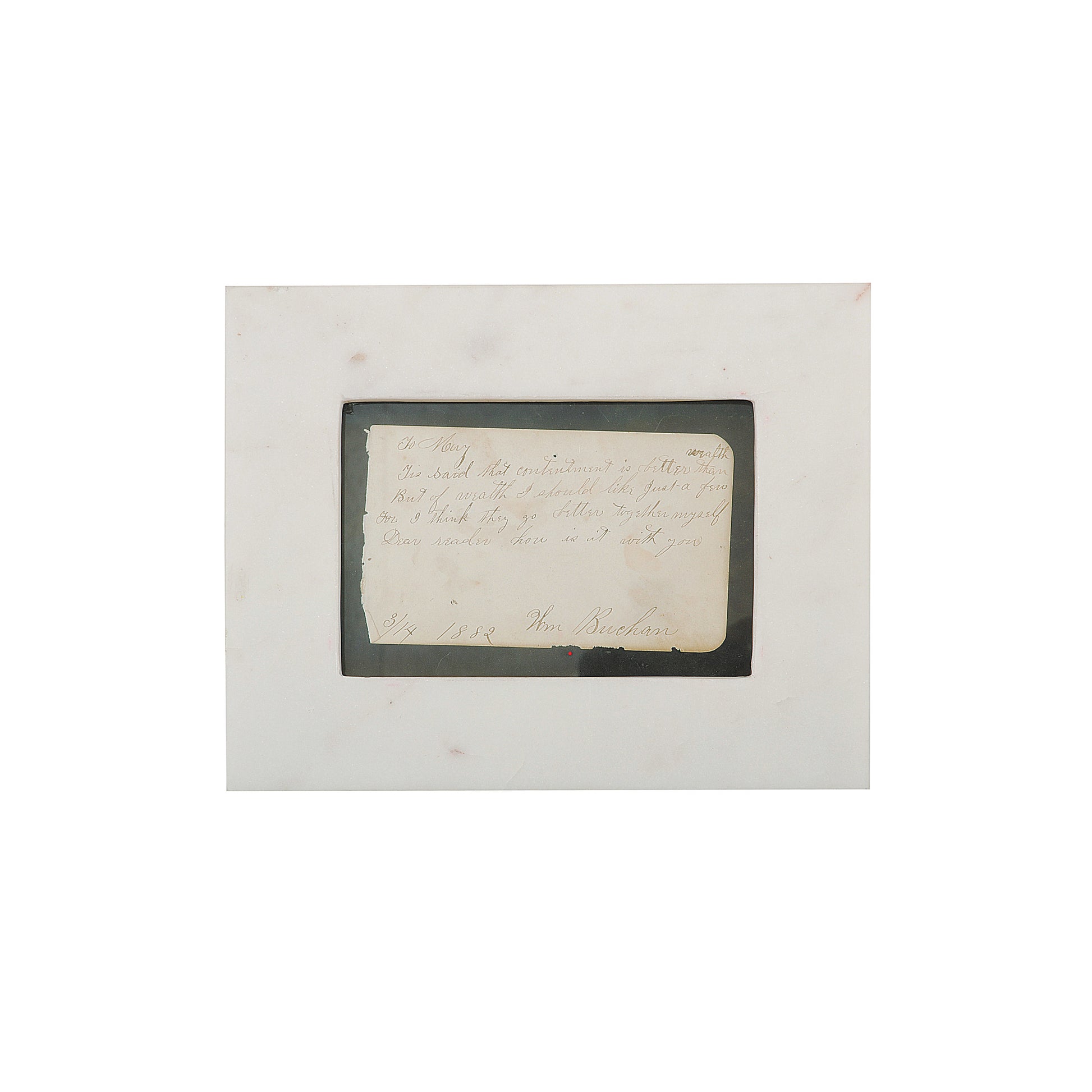 Marble Photo Frame