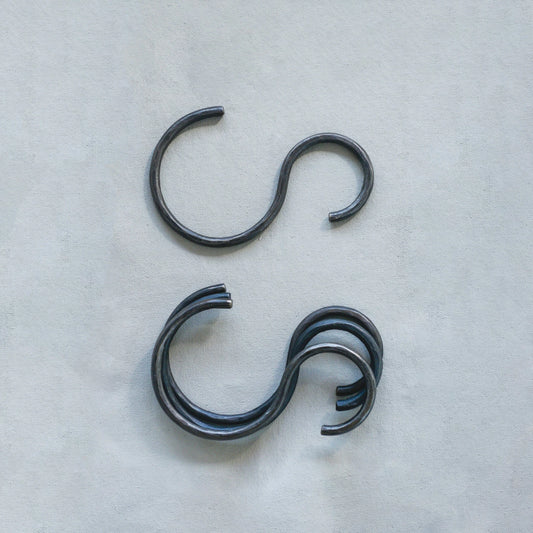 Hand-Forged Iron S-Hook
