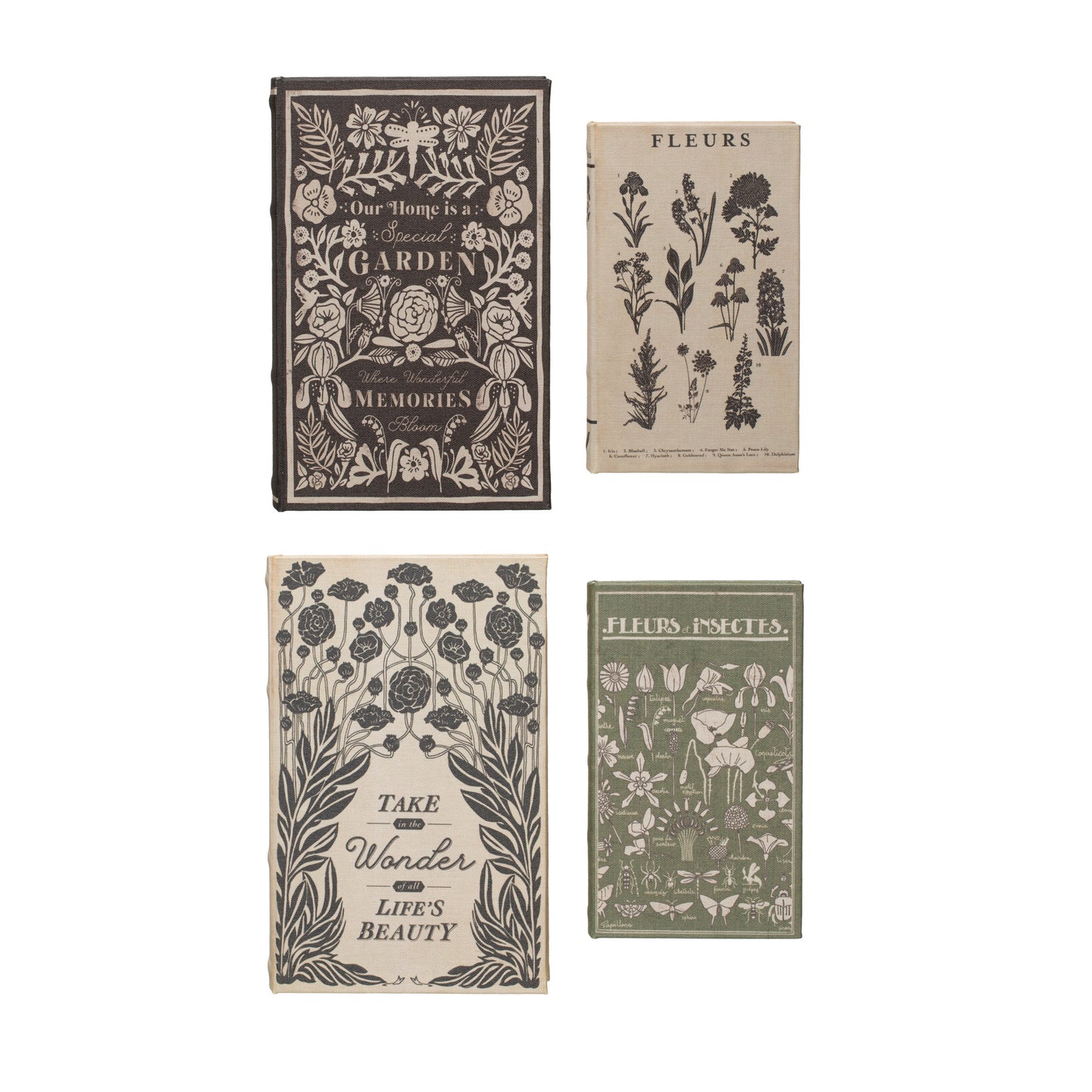 Canvas Storage Books Set/2
