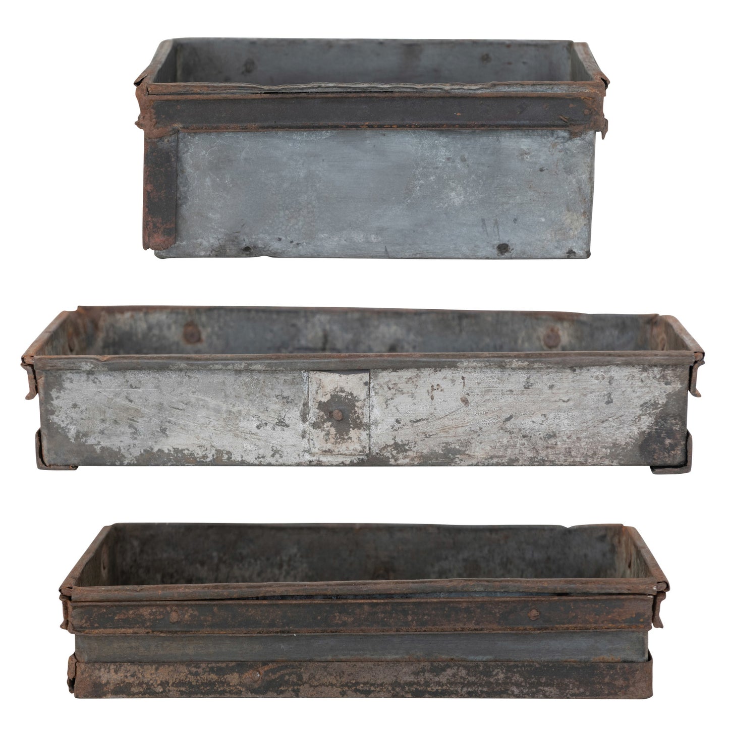 Metal Vintage Tray - Mustard Seed Faith Co.