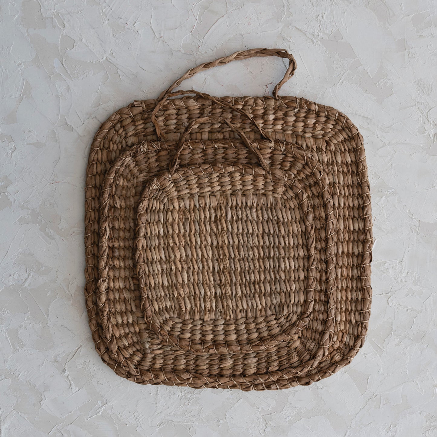 Hand-Woven Bankuan Trivets w/ Handles