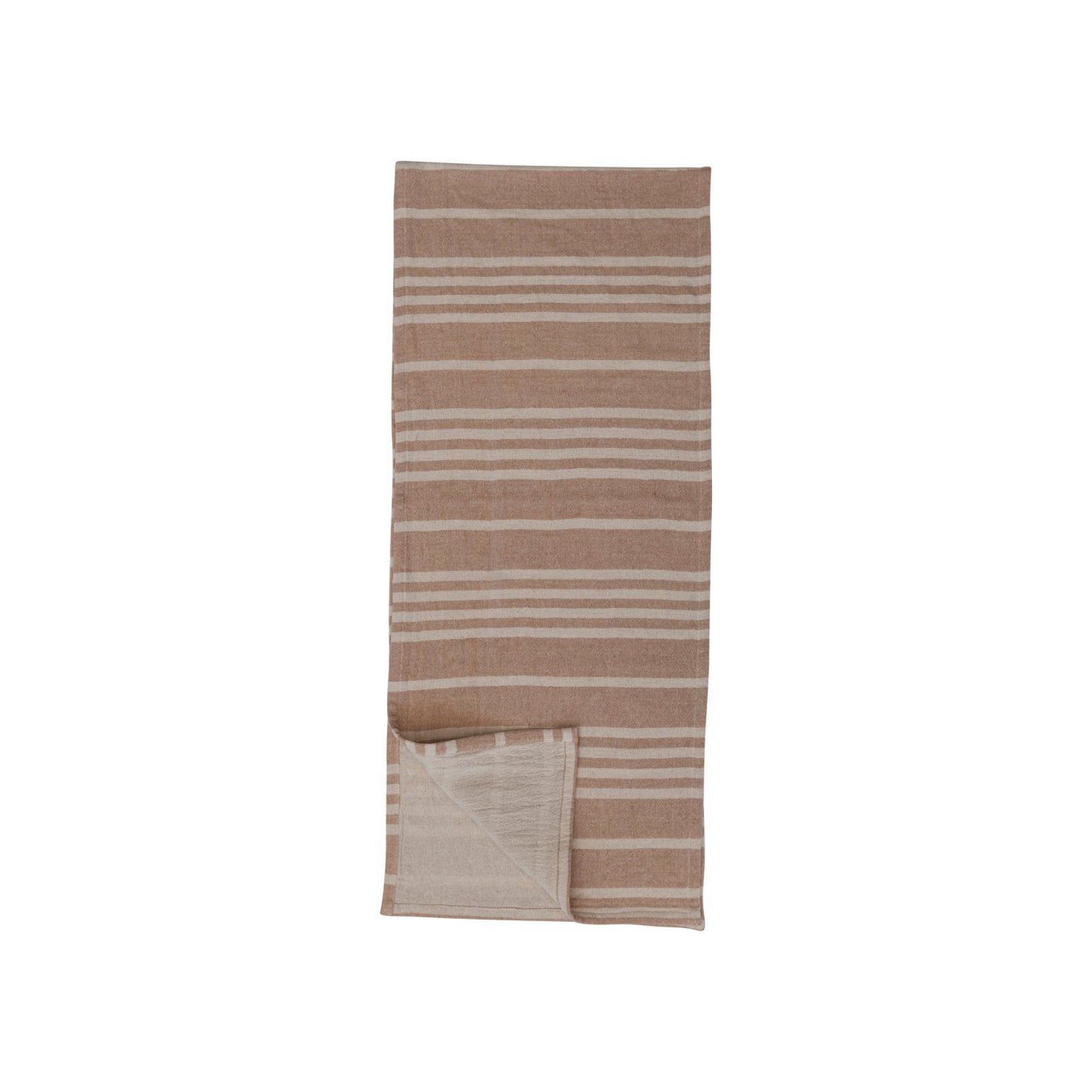 Striped Double Cloth Table Runner