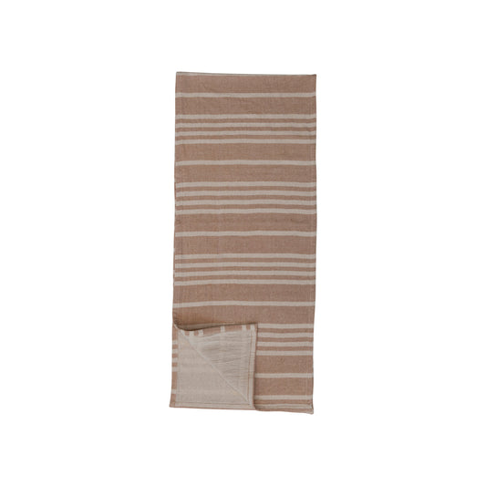 Striped Double Cloth Table Runner