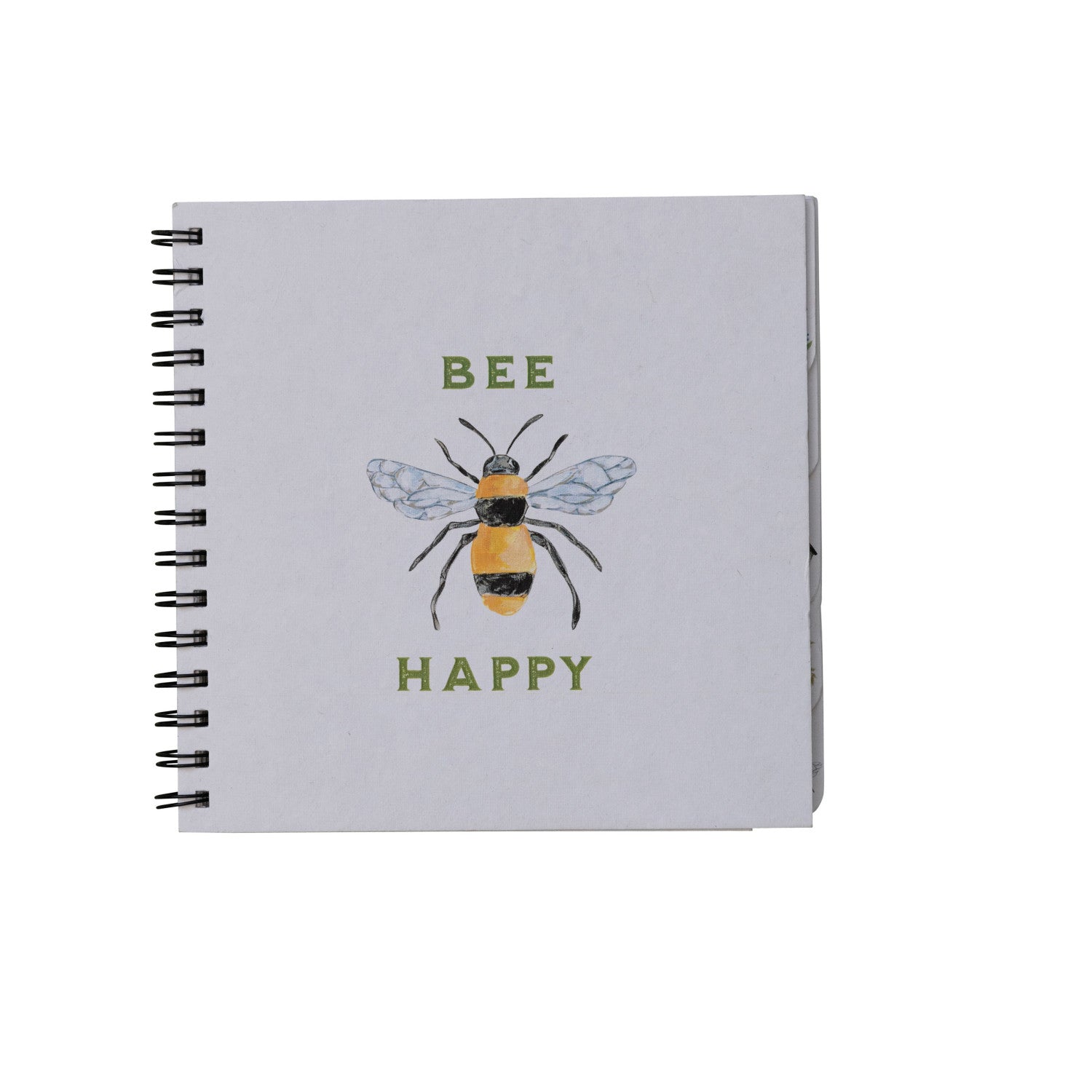 Spiral Bound Paper Garden Journal, Multi Color