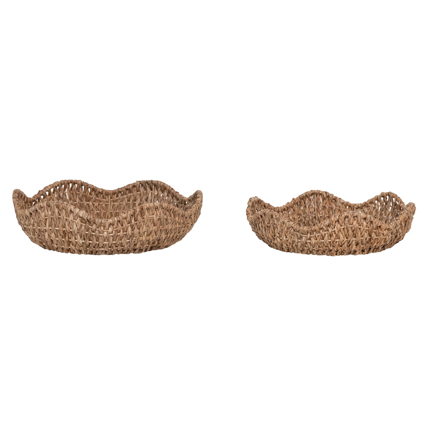 Decorative Braided Scalloped Bowl