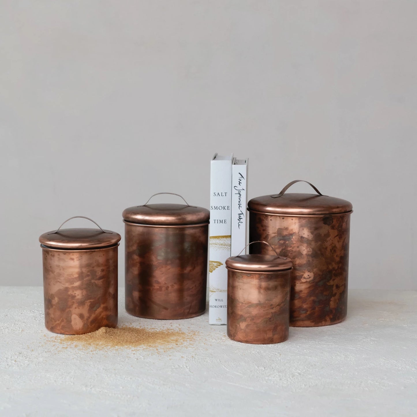 CopperLuxe Oxidized Canister