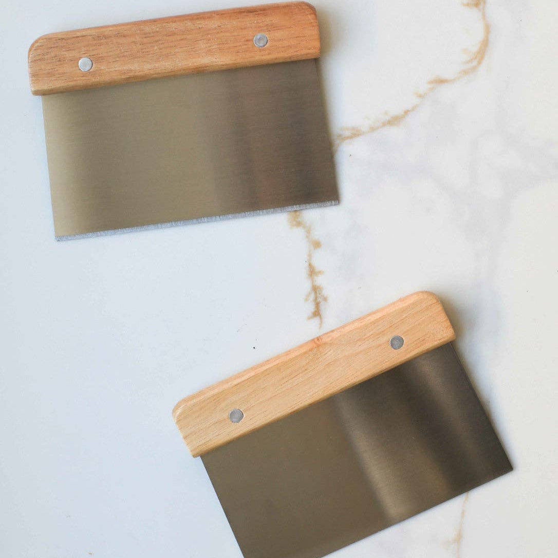 Stainless Steel Dough Scrapers