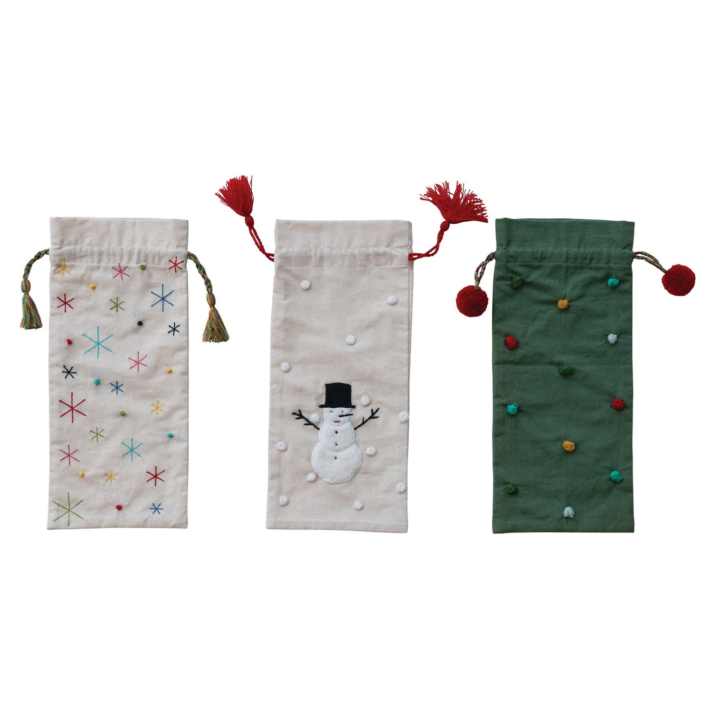 Drawstring Holiday Bags