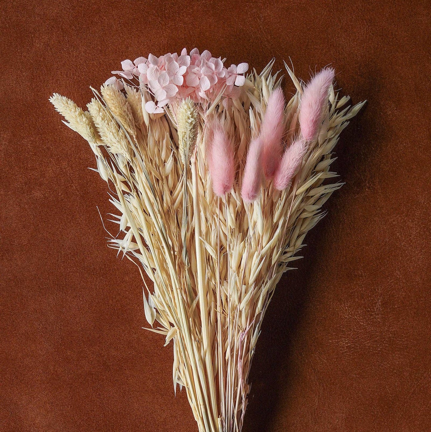 Mixed Dried Grasses and Multicolor Florals