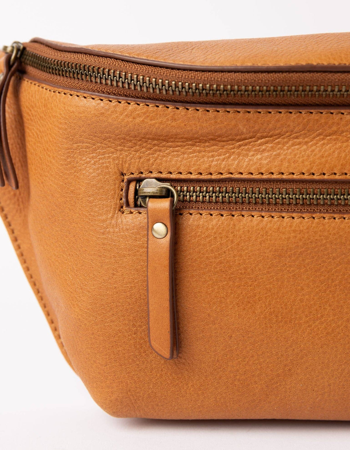 Drew Bum Bag - Wild Oak Soft Grain Leather