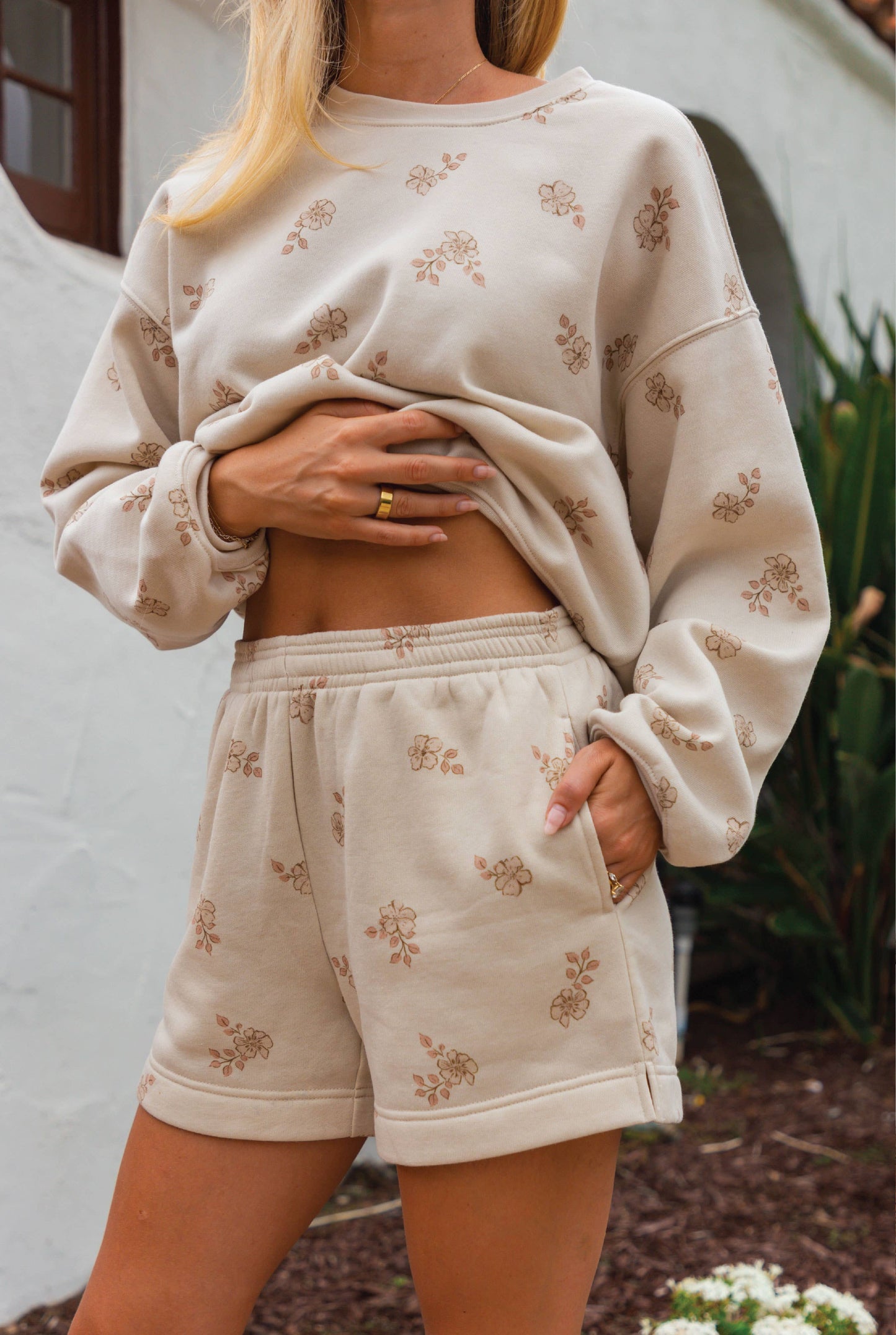 Floral Matching Comfy Set