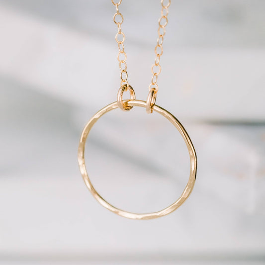 Open Ring Necklace