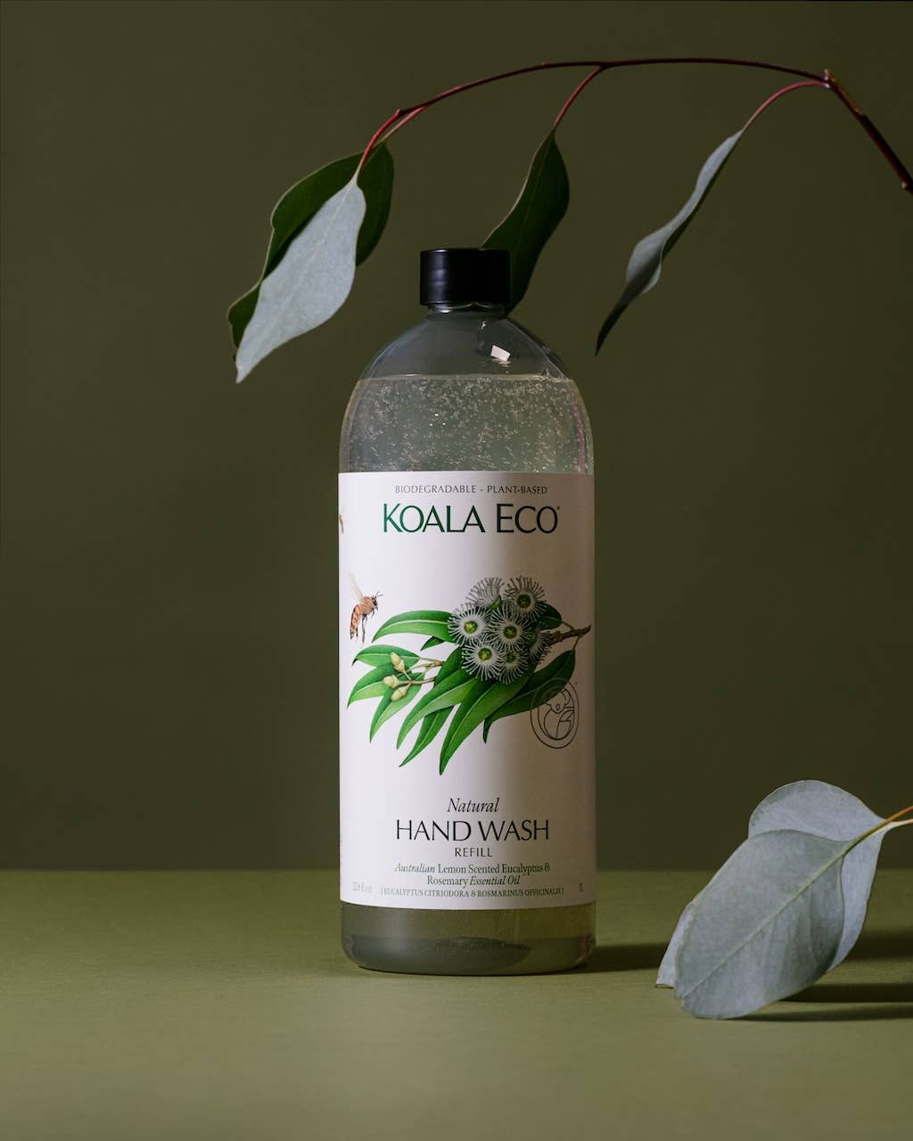 Natural Hand Wash Lemon Scented Eucalyptus & Rosemary, 33 oz