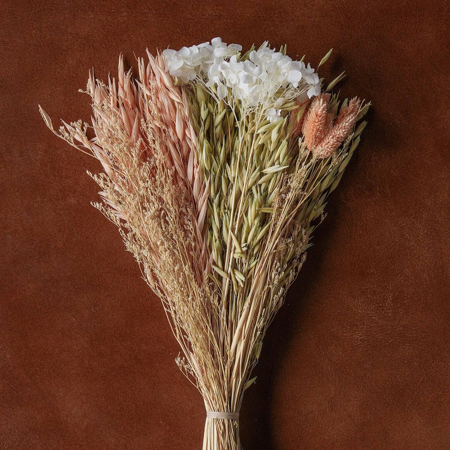 Mixed Dried Grasses and Multicolor Florals