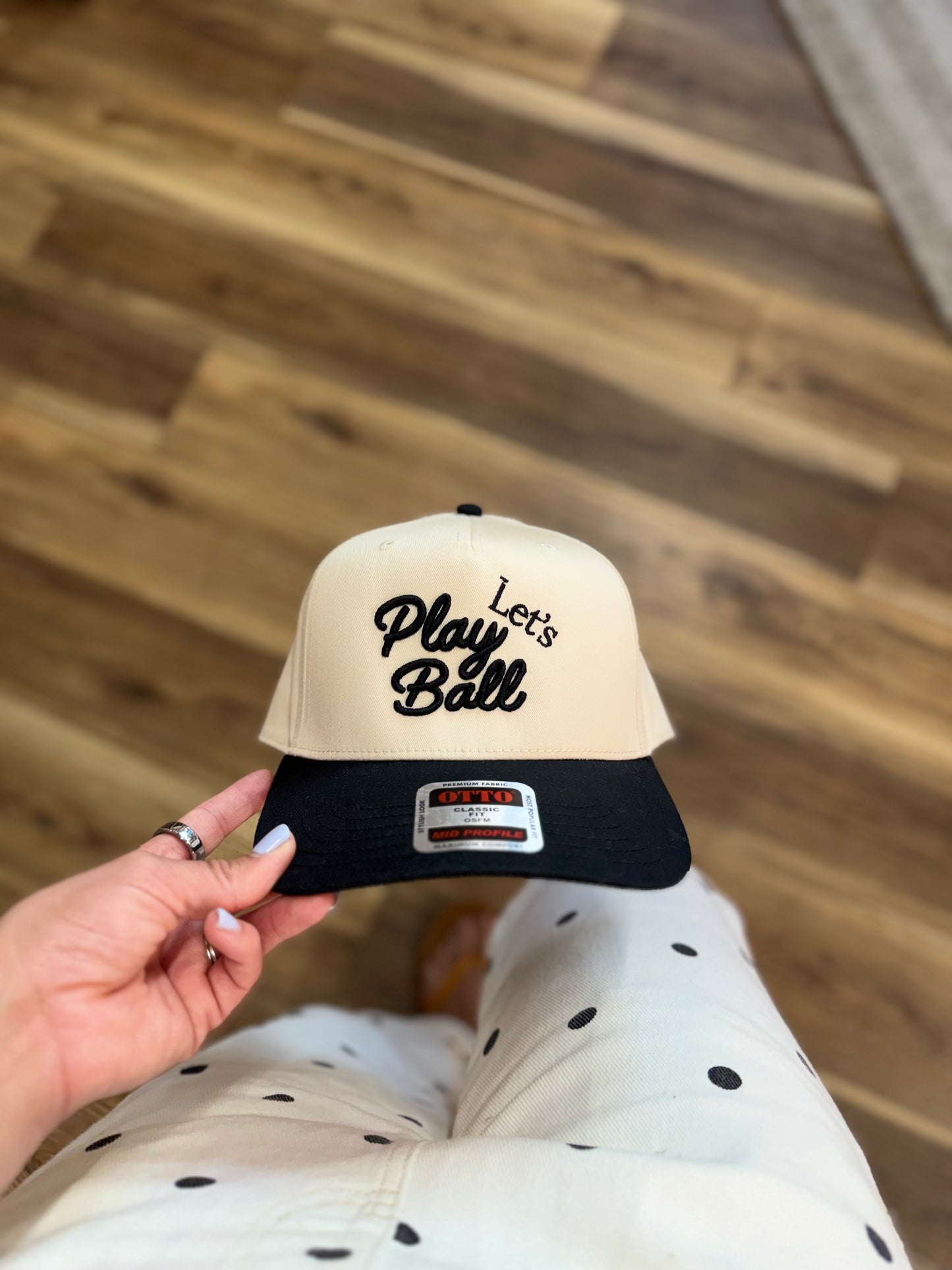 Let's Play Ball Cap