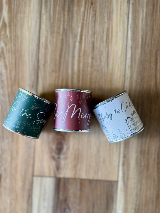Paint Can Candles