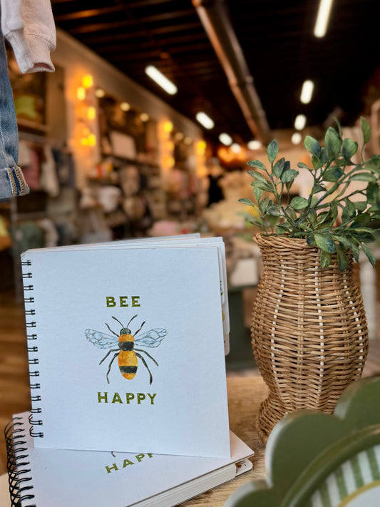 'Bee Happy'  Garden Journal