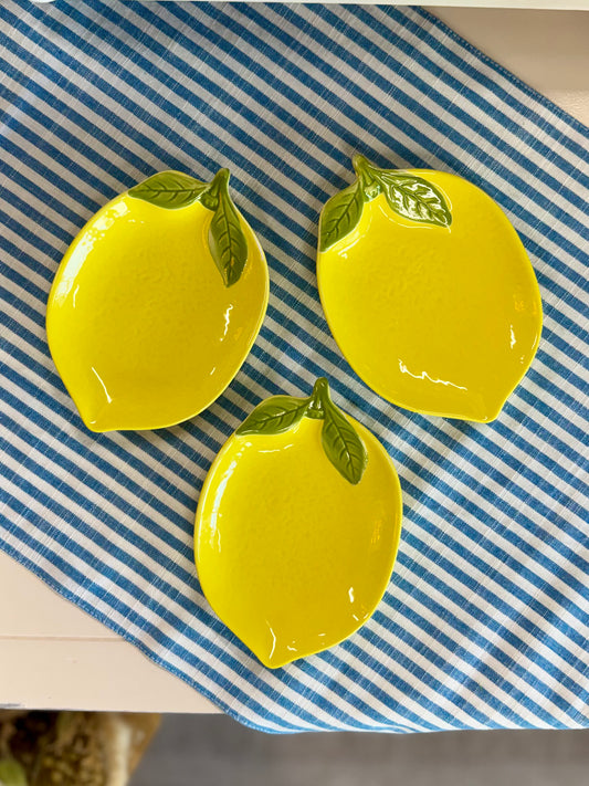 Small Lemon Plate