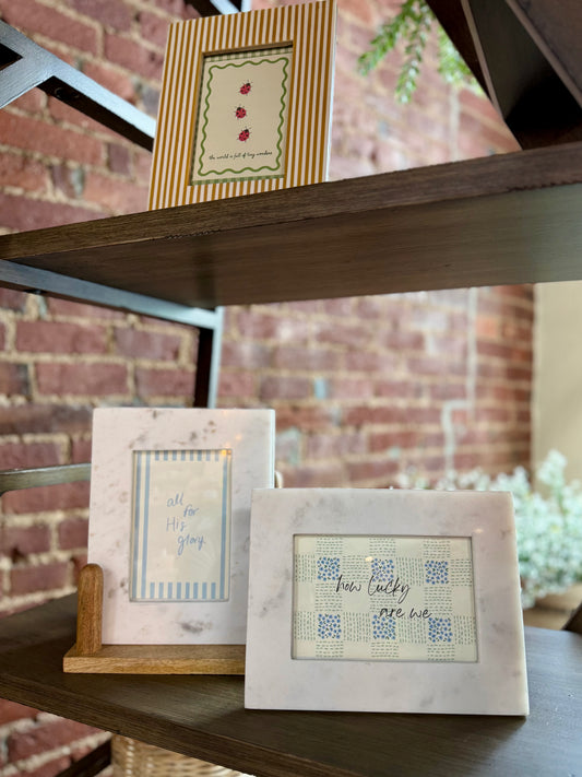 Marble Photo Frame