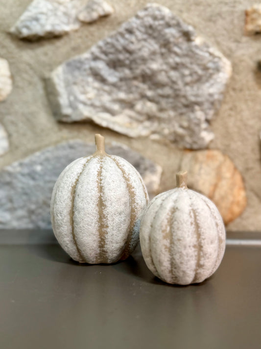 White Washed Pumpkins
