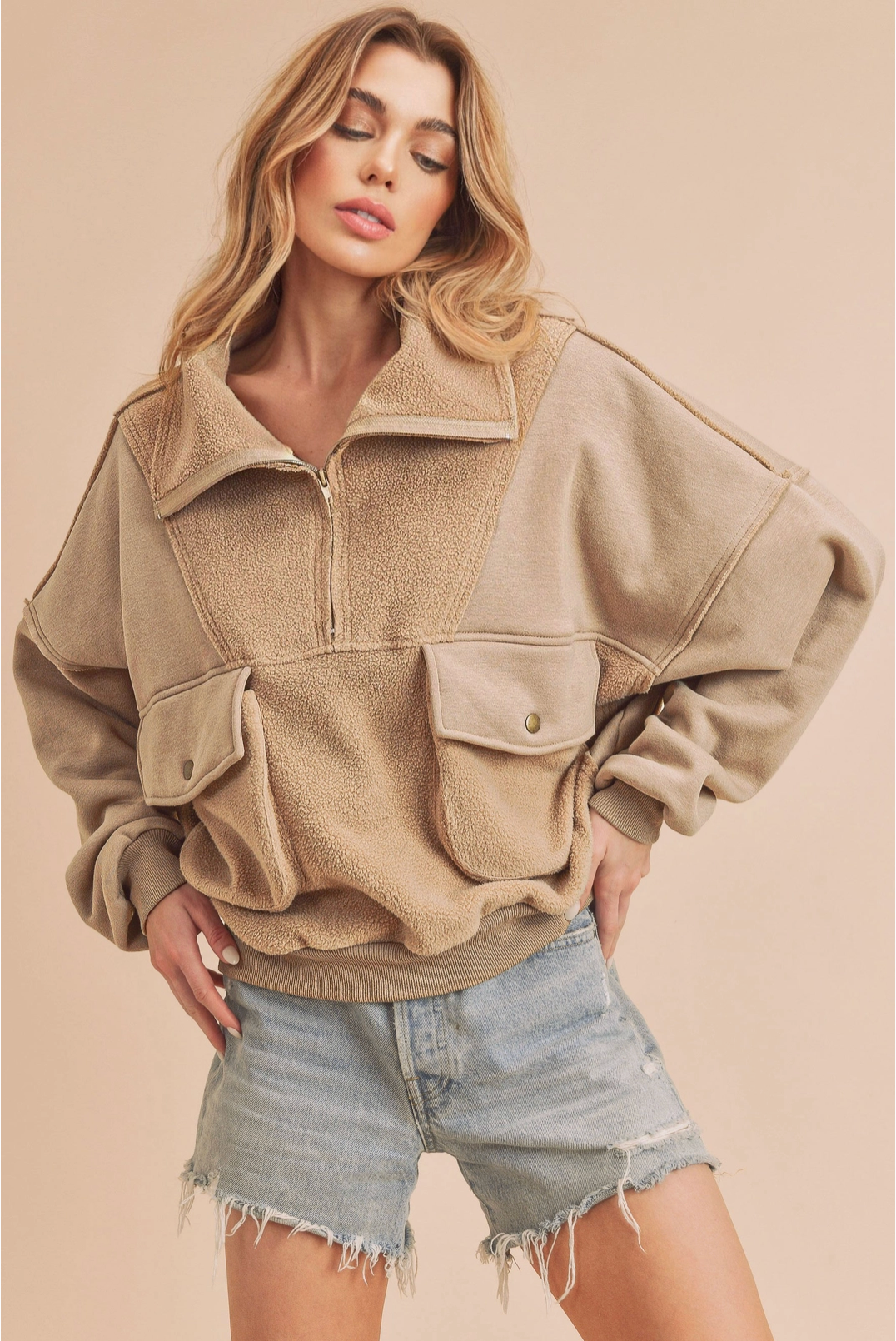 Carter Pullover - Oat
