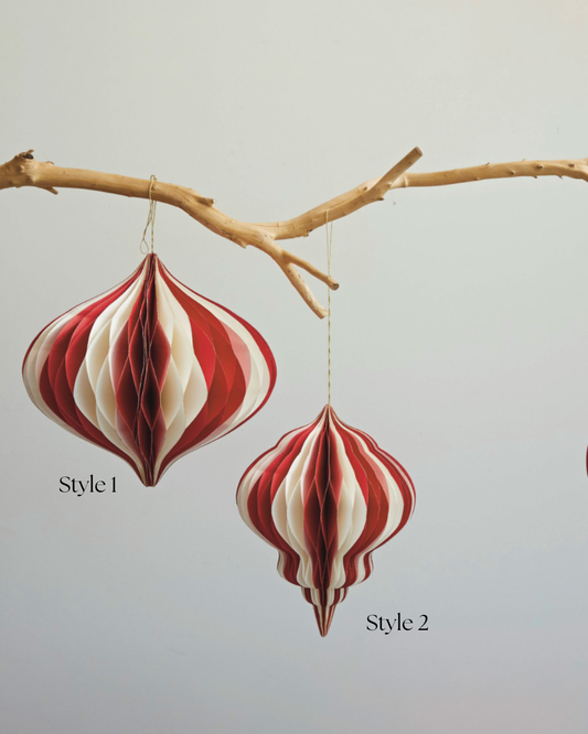 Paper Folding HoneyComp Ornament