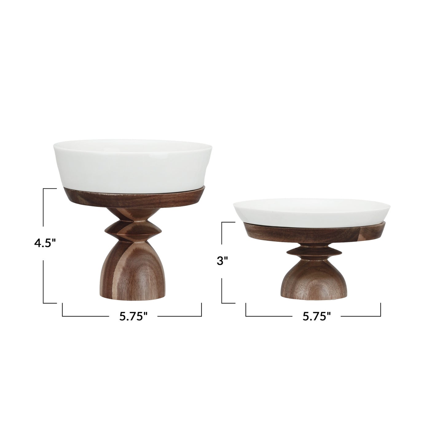Gather & Serve Pedestal Bowls
