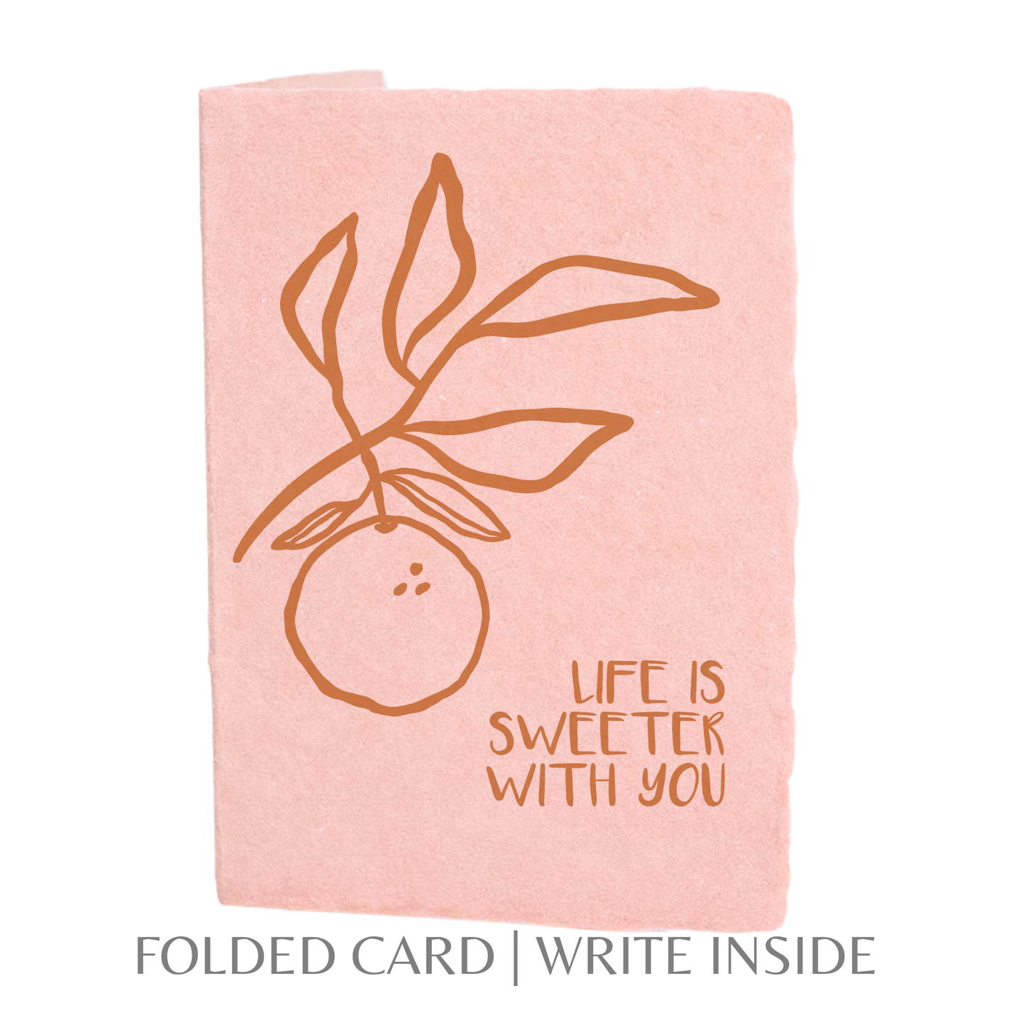 Life is Sweeter Valentine's Day Card