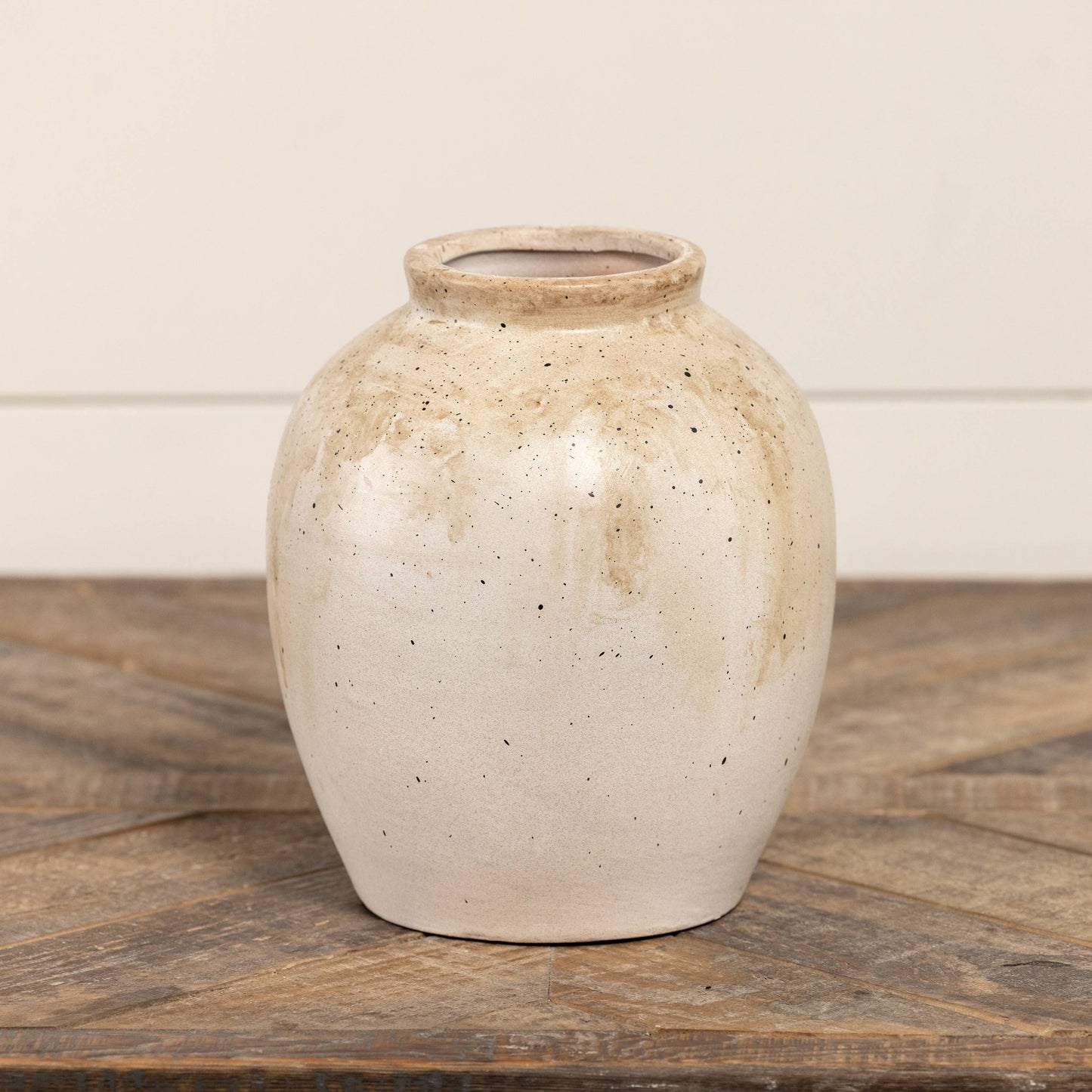 Ivory Clay Vase