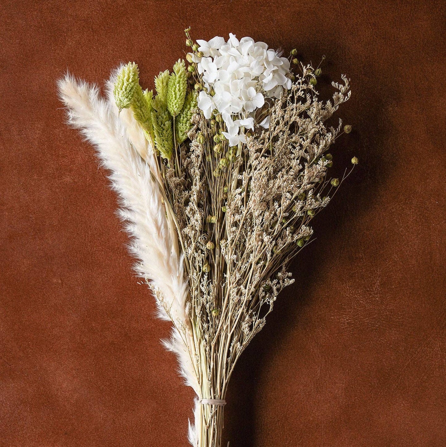 Mixed Dried Grasses and Multicolor Florals
