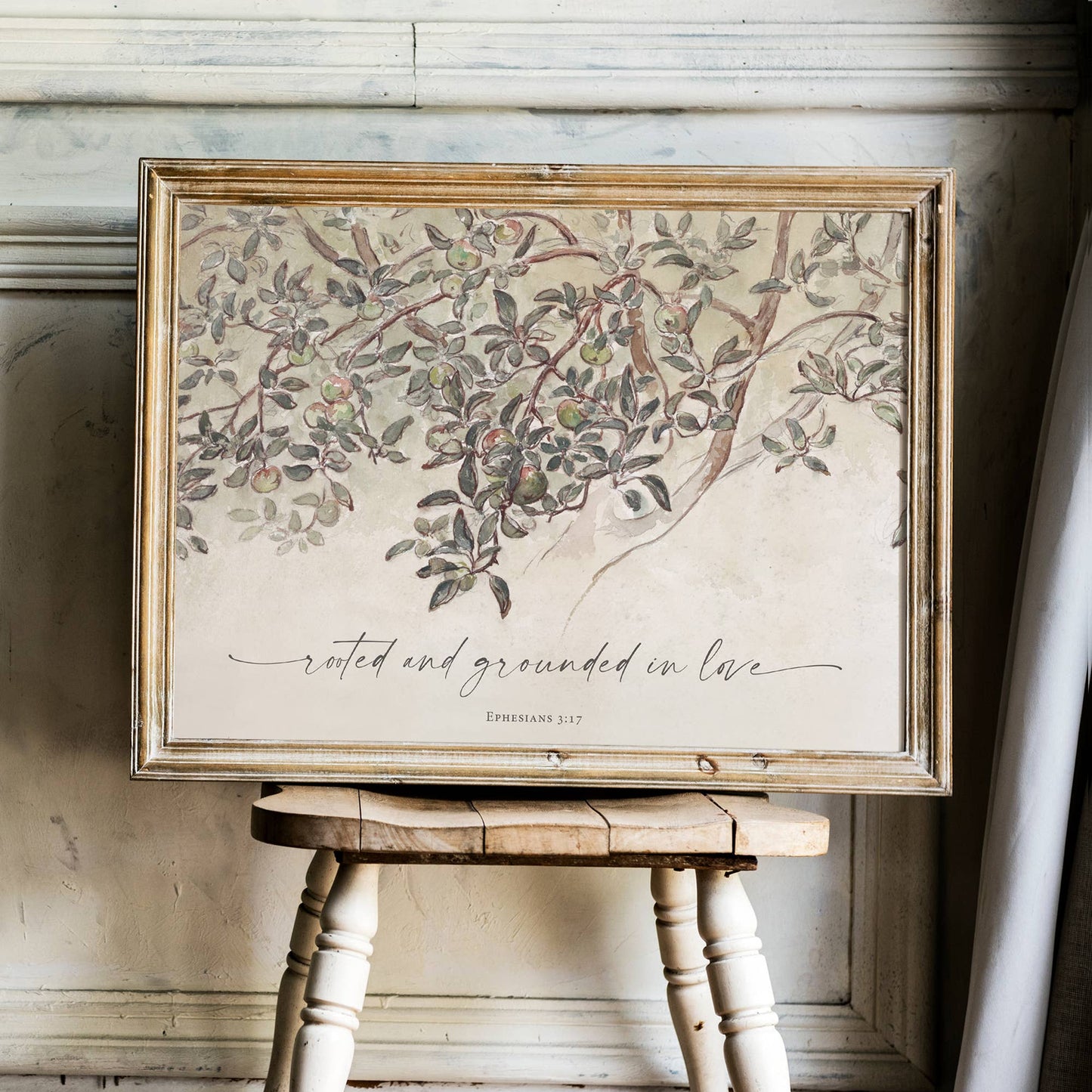 Rooted and Grounded - Wall Print - Mustard Seed Faith Co.