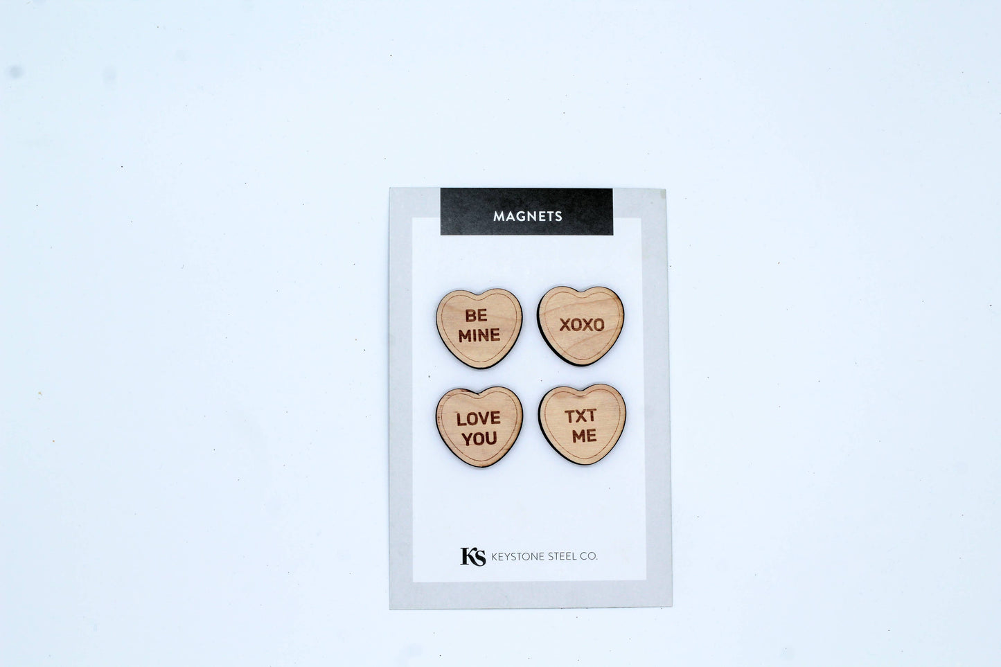 Candy Heart Magnet Pack of 4 - Mustard Seed Faith Co.