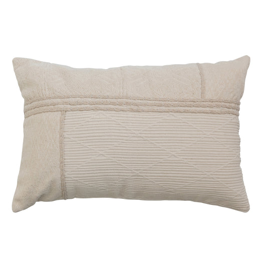 Costal Bliss Textured Lumbar Pillow