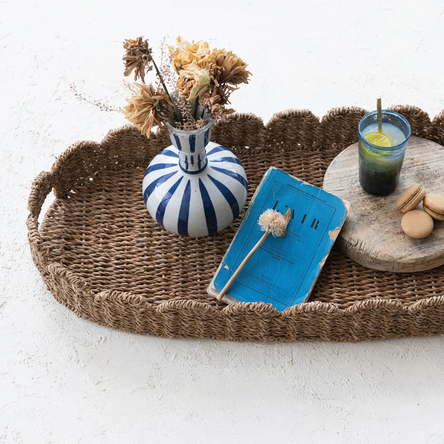 Scalloped Edge Bankuan Tray