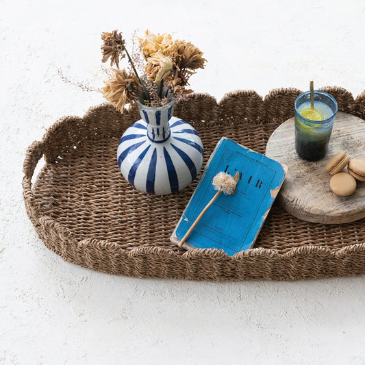 Scalloped Edge Bankuan Tray