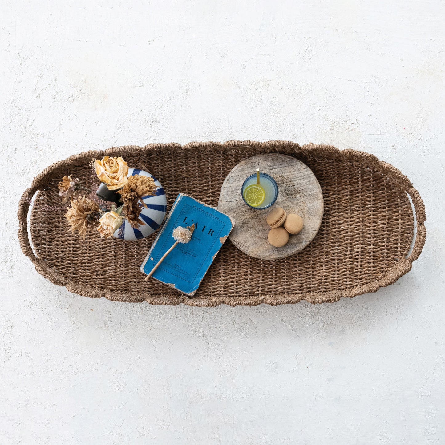 Scalloped Edge Bankuan Tray