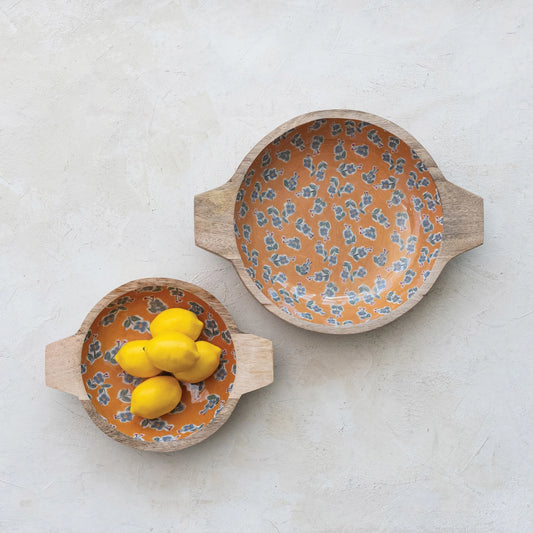 FloraCraft Mango Wood Bowl