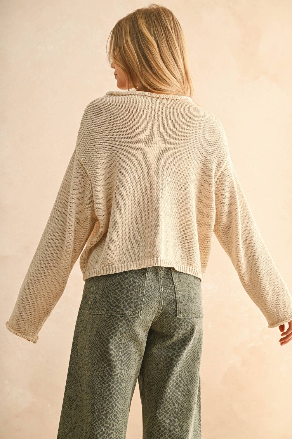 Knit Button Down Cardigan