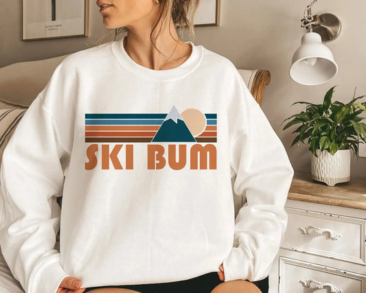 Ski Bum Sweatshirt - Mustard Seed Faith Co.
