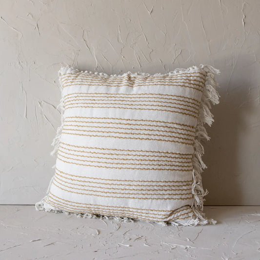 Hand Woven Pillow - Mustard Seed Faith Co.