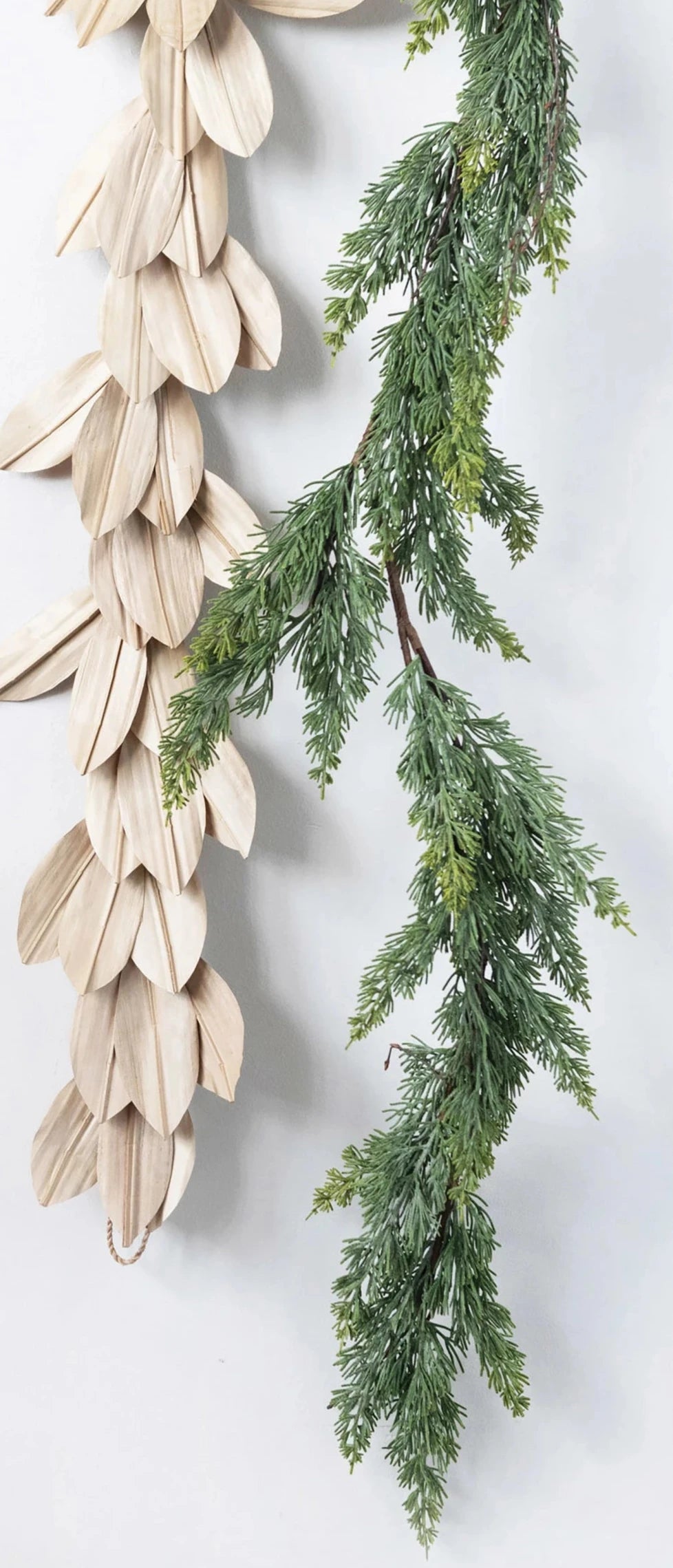 Faux Cedar Garland