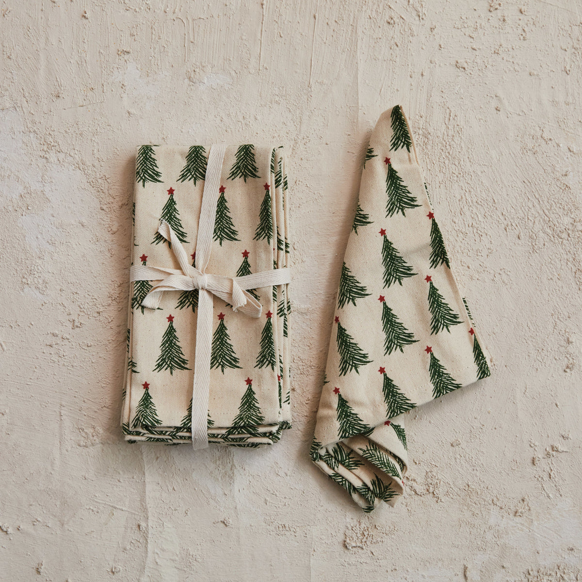Nostalgic Christmas Cotton Napkins
